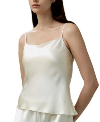 Double-Faced Silk Charmeuse Camisole