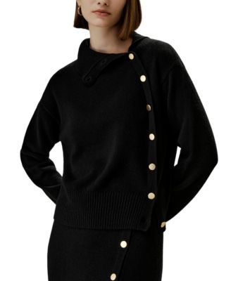 Cable Knit Cashmere Turtleneck Sweater