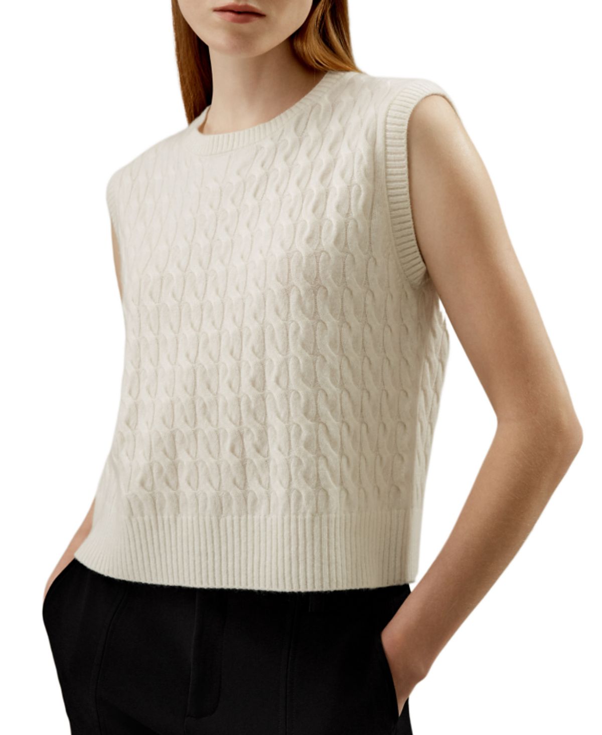 Lilysilk Baby Cashmere Sweater Vest