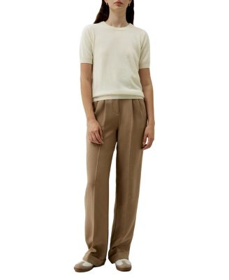 Crew Neck Basic Knit Top