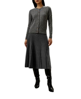 Baby Cashmere Cable-Knit Cardigan