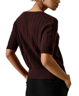 V-Neck Cashmere T-shirt