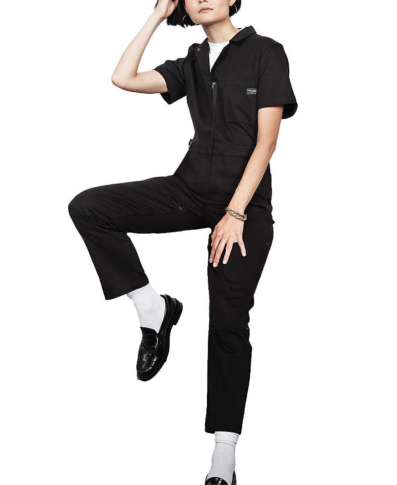 Wildfang The Essential High Waisted Coverall In Black