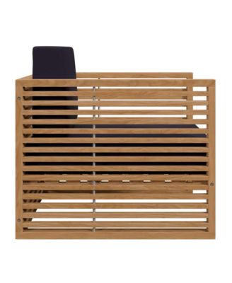 Carlsbad Teak Wood Outdoor Patio Armchair