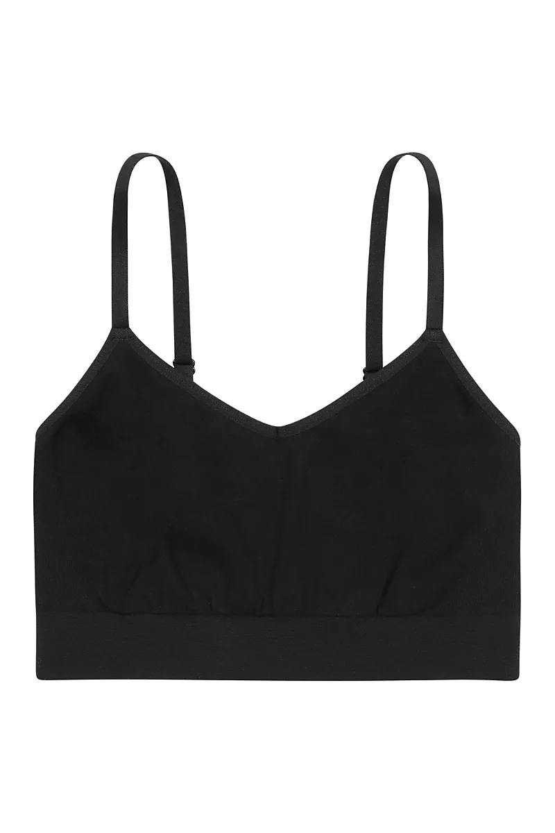 Brabar Soft Convertible Crop Top Halter Bralette