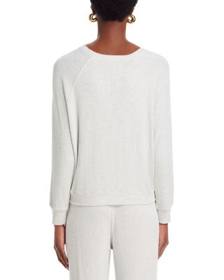 Cooper Brushed Waffle Knit Sweatshirt