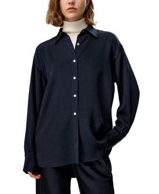 The One Relaxed Fit Silk Shirt