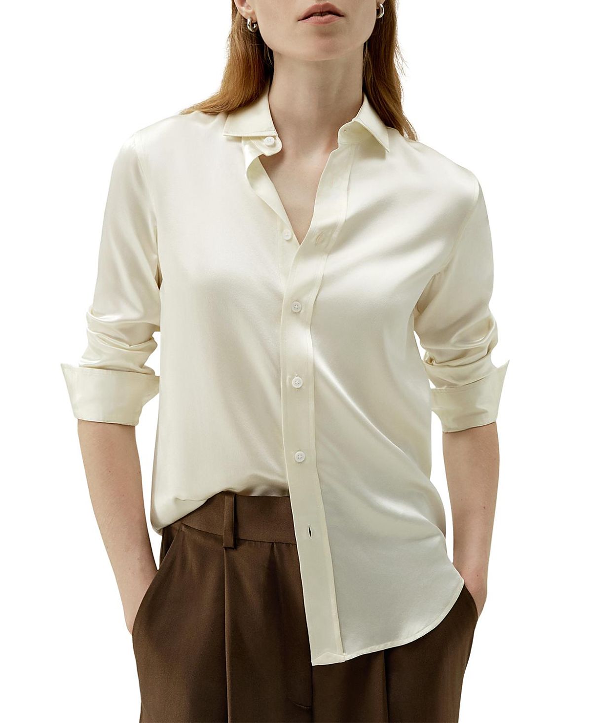 Lilysilk Tailored Silk Shirt