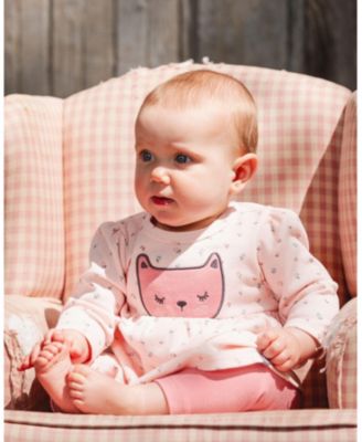 Girls' Organic Cotton Dress and Leggings Set - Baby