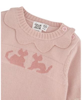 Girls' Knitted Top and Pant Set - Baby