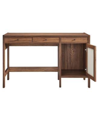 Capri 49" Wood Grain Office Desk