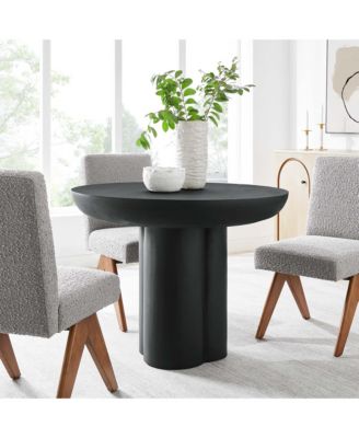 Caspian 40" Round Concrete Dining Table
