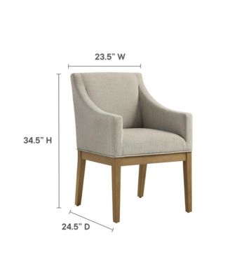 Alton Fabric Upholstered Dining Armchair