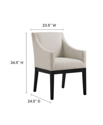 Alton Fabric Upholstered Dining Armchair
