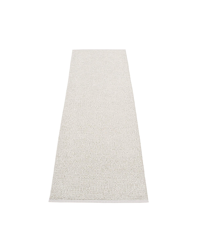 Pappelina Svea Rug, 27 X 126 In White