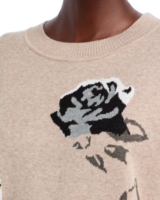 Rose Long Sleeve Crewneck Sweater