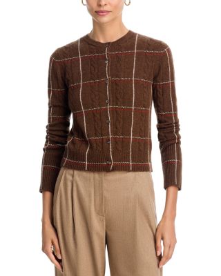 Jane Cashmere Cable Knit Cardigan