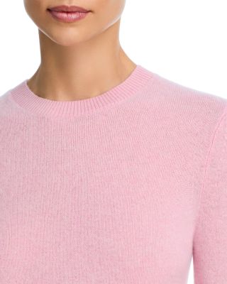 Cashmere Shrunken Crewneck Sweater