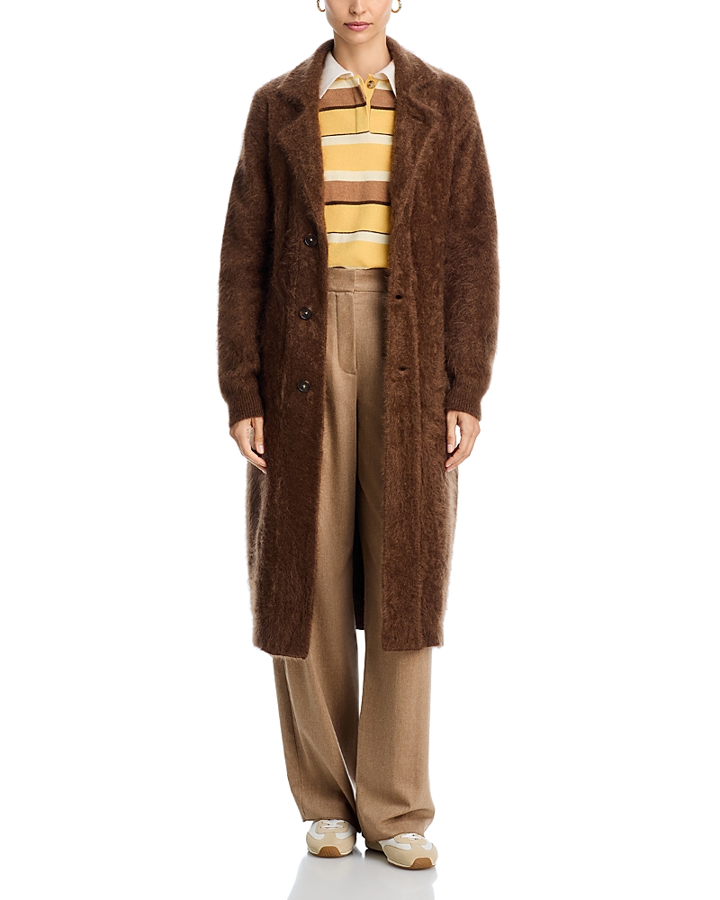 Guest In Residence Grizzly Cashmere Coat In Brown