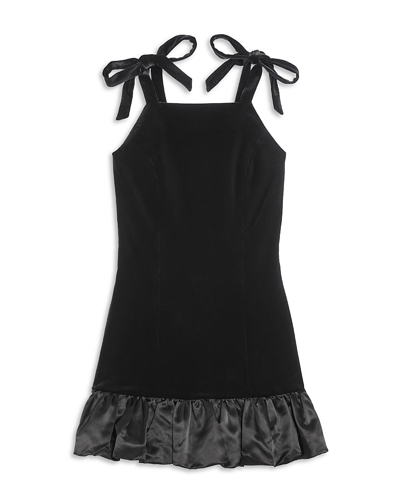 Aqua Girls' Tie Strap Dress, Big Kid - Exclusive, Little Kid