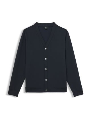 Casson Long Sleeve Interlock Cardigan