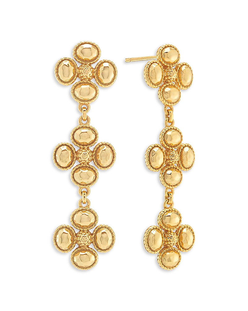 Capucine De Wulf Berry Clover Linear Earrings