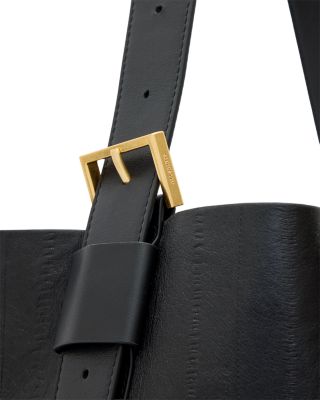 Asha Eel Embossed Shoulder Bag