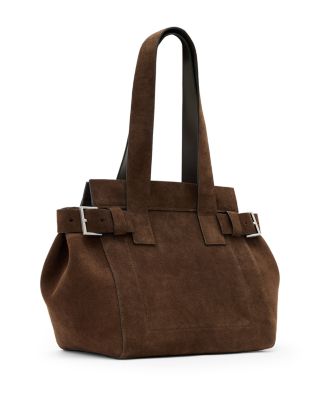 Perez Suede Shoulder Bag