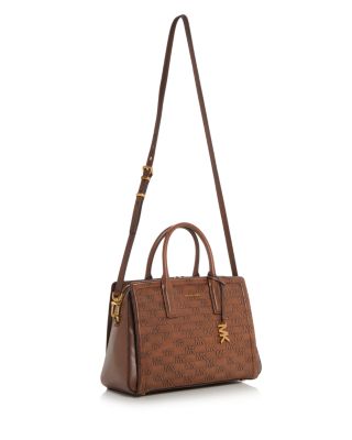 Laila Medium Leather Satchel