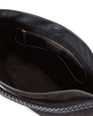 Vida Medium Suede Shoulder Bag