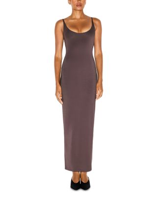Smooth Layers Scoop Neck Dress