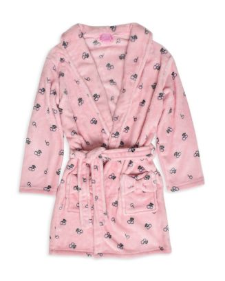 OMG Accessories Girls' Cherry Print Bath Robe - Big Kid | Bloomingdale's