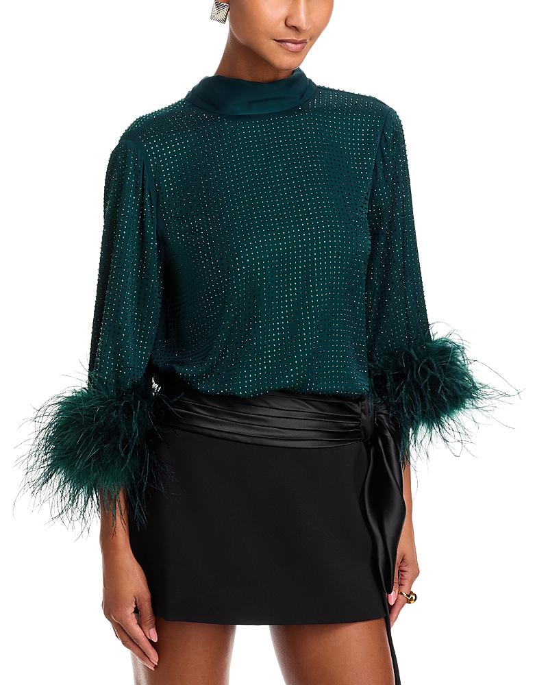 Ungaro Claire Blouse In Green