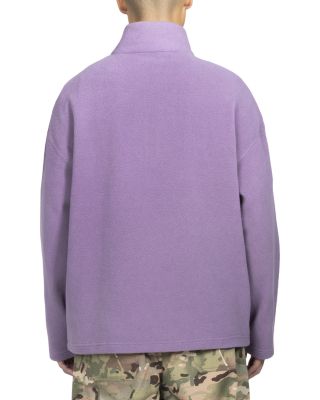 Onyx Half Zipper Polar Fleece Sweater