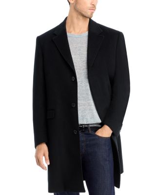 Wool &amp; Cashmere Flyfront Topcoat
