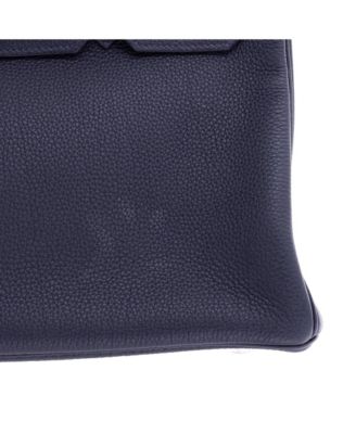  Birkin 30 Handbag Verso Togo with Palladium Hardware