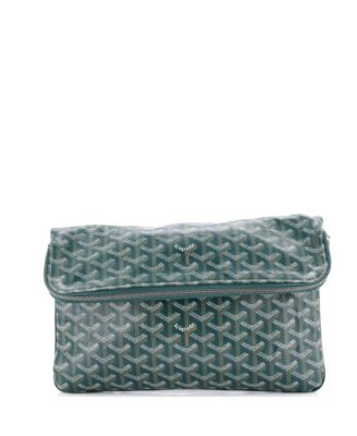   Saint Marie Clutch Coated Canvas