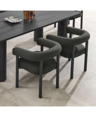 Nautica Outdoor Patio Aluminum Dining Armchairs Set of 2