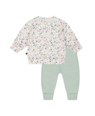 Girls' Organic Cotton Evolutive Pant and Long Sleeve Top Set - Baby