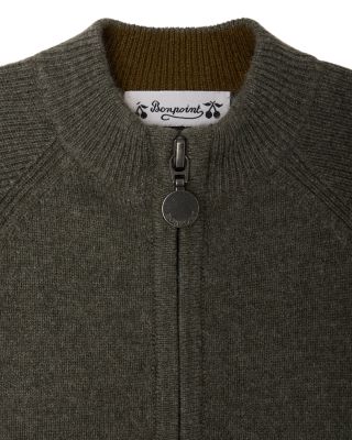 Boys' Cashmere Zip Cardigan - Baby, Little Kid
