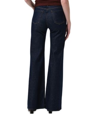 Kimberly 70's High Rise Flare Jeans in Helia