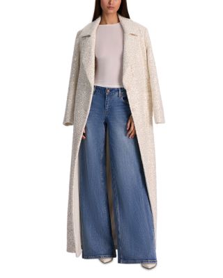 Nicholas Embellished Tweed Maxi Coat