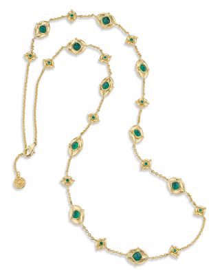 Mystic Eye Double Sided Necklace, 32"