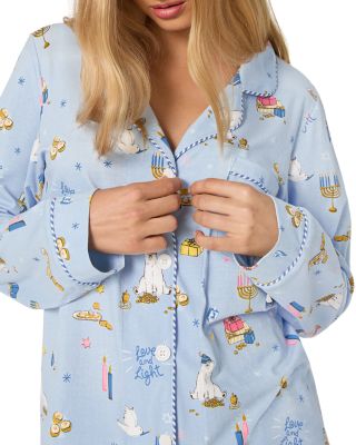 Printed Long Sleeve Pajama Set
