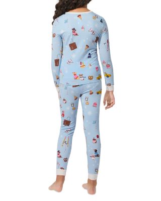 Unisex Long Sleeved Pajama Set, Little Kid, Big Kid - Exclusive