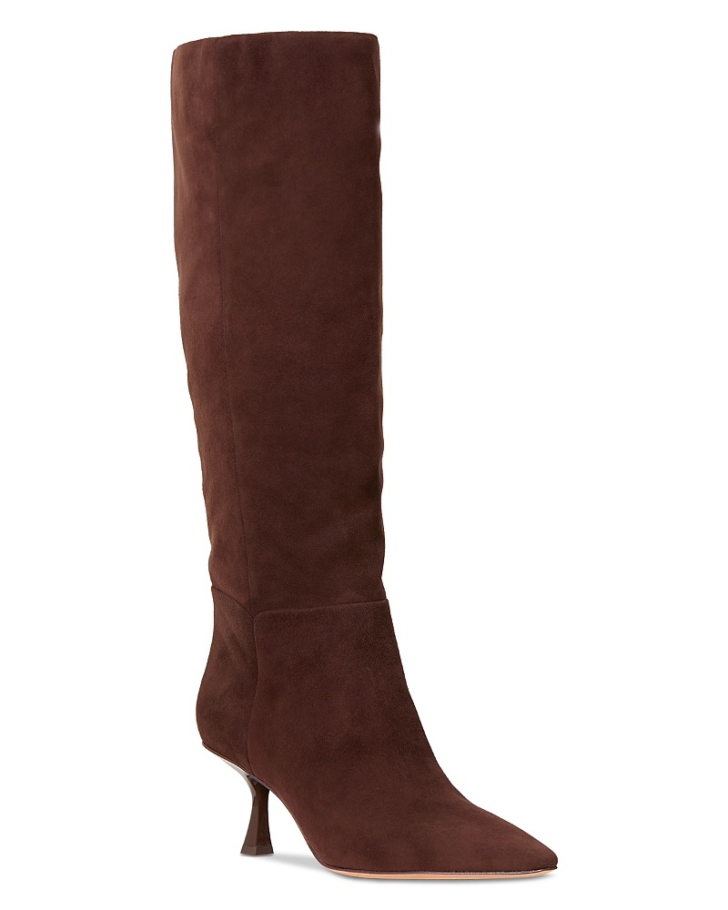 Kate Spade New York Women's Adele Suede Tall Boots In Brown