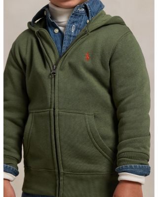 Boys' Fleece Full Zip Hoodie - Little Kid
