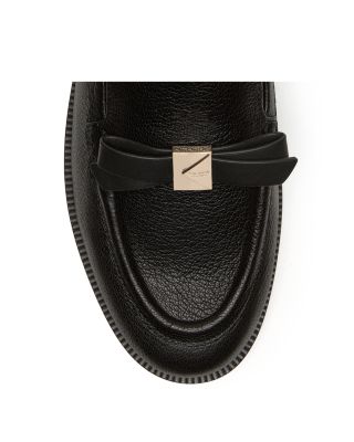 Women's Deco Bow Loafer Flats
