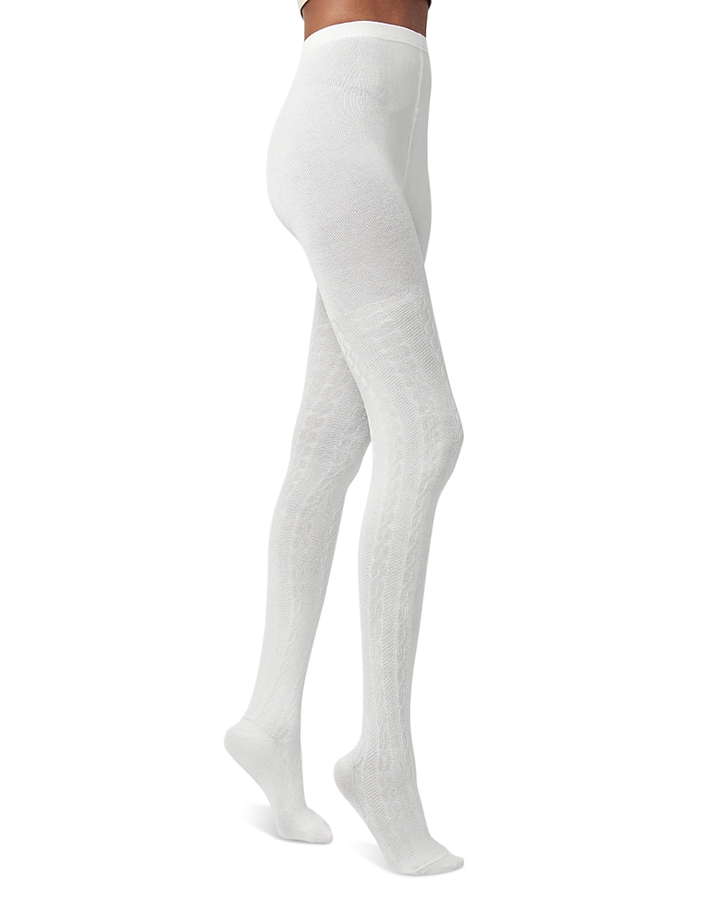 Hue Cable Sweater Tights In Multi