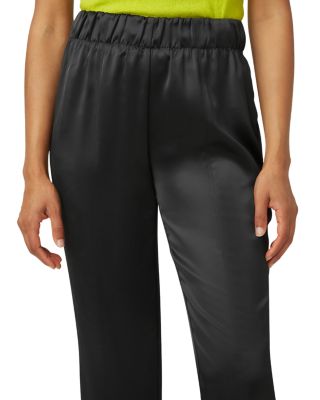 Satin Wide Leg Leggings